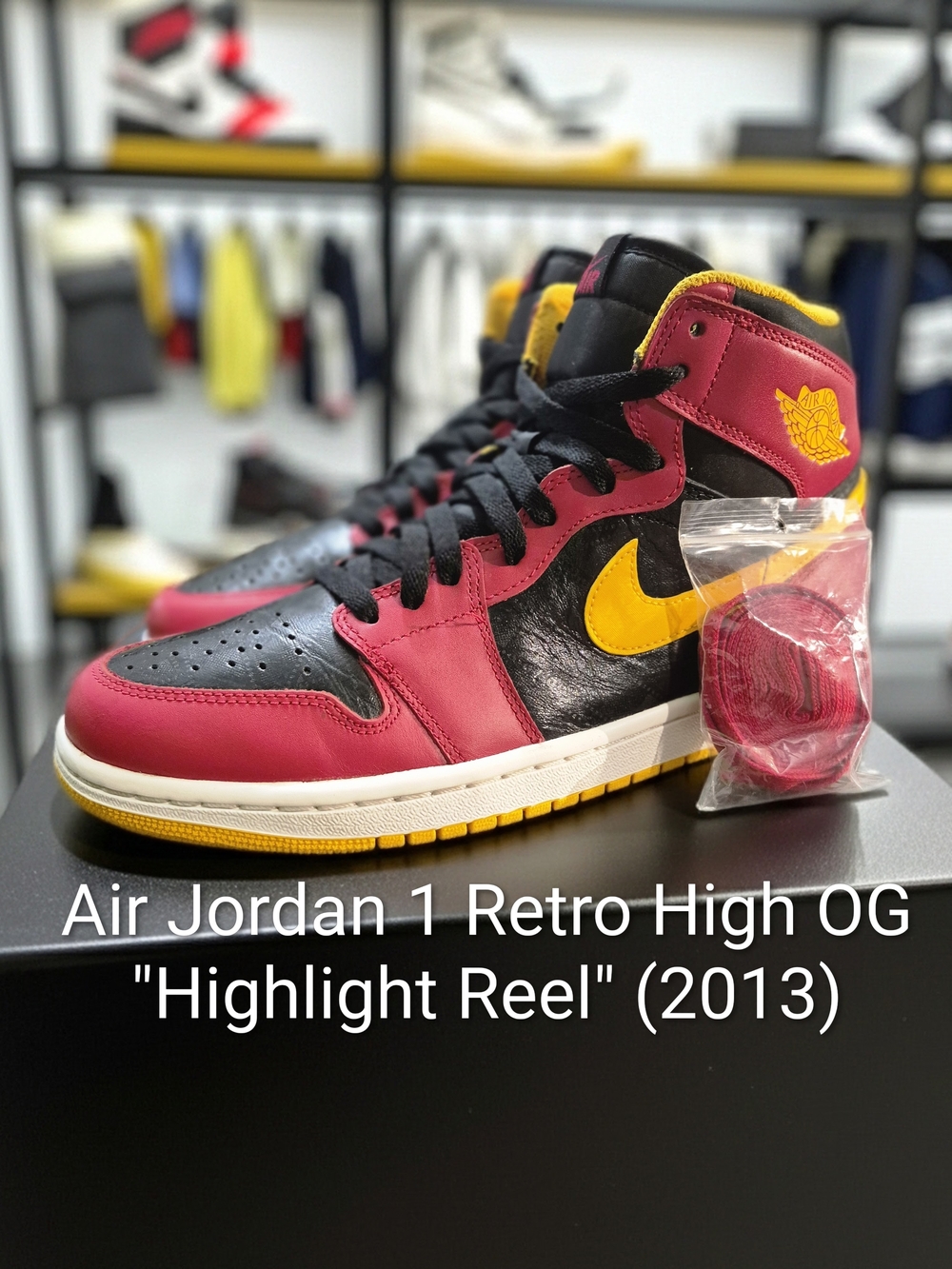 Air Jordan 1 Retro High OG "Highlight Reel" (2013) M8.5/W10 EUC
